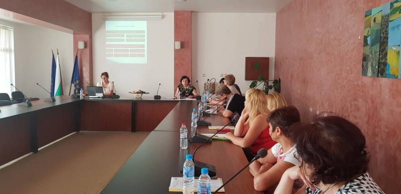 Обучение на екипа и членовете на колективния върховен орган - с.Стамболово